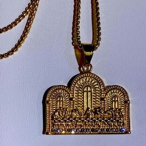 Gold Plated Last Supper